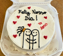 BENTÔ NAMORADOS - FELIZ NOSSO DIA TE AMO