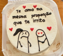 BENTÔ NAMORADOS - TE AMO NA MESMA PROPORÇÃO QUE TE IRRITO